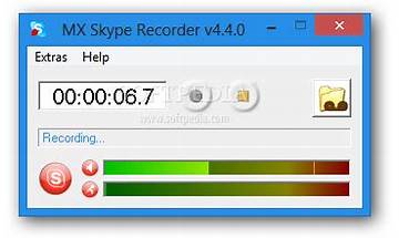 MX Skype Recorder for Windows - Download it from Habererciyes for free